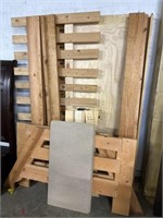 Large lot of project wood