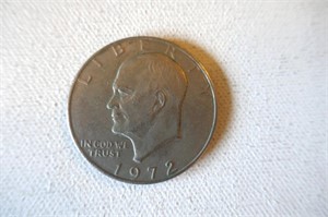 1972 US Silver Dollar