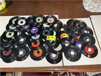 GROUP OF 45s FOUR NIGHTS, CONNIE FRANCIS, MELISSA