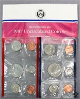 Uncirculated Coin Set 1987