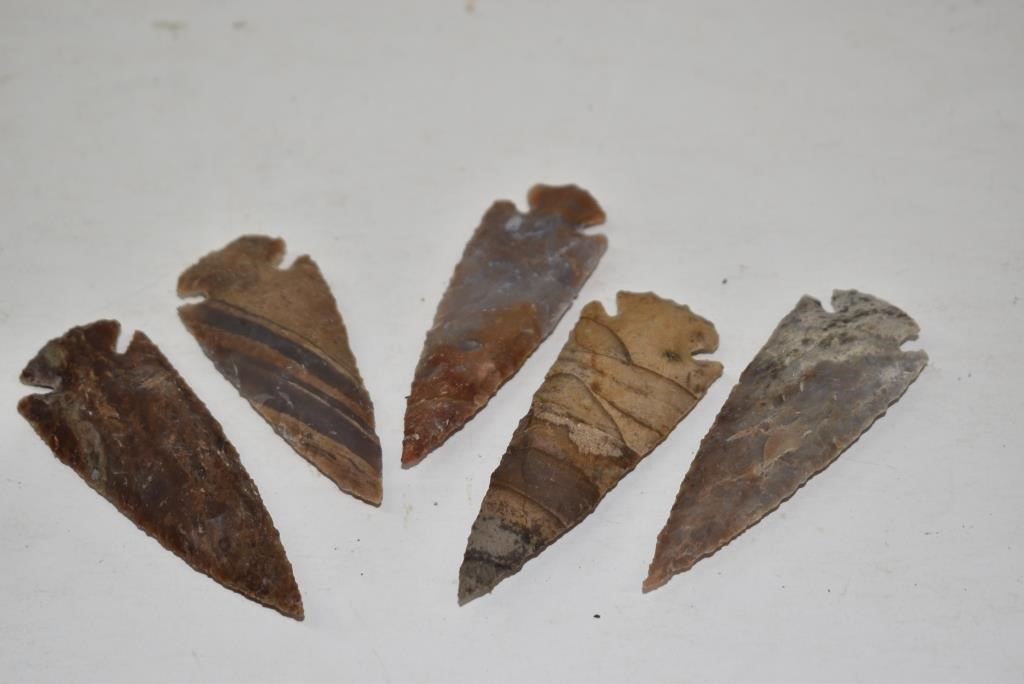 Five Exceptional Arrowheads