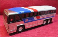 1979 Buddy-L Grethound Tin Scenicruiser Tin Bus