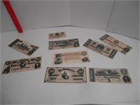Facsimile Confederate Paper Money
