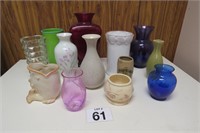 Large Lot Mixed Vases