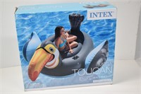 New Intex Large 8ft. Toucan Island Pool Float