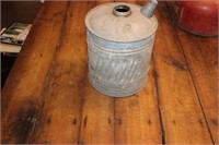 Vintage metal gas can