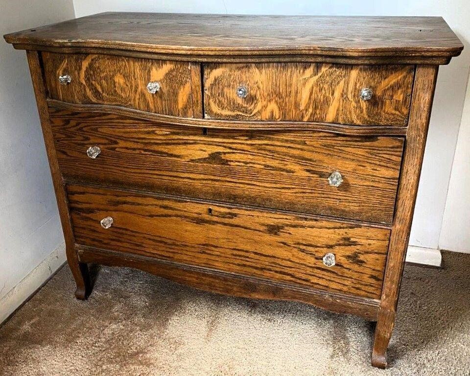 antique oak dresser