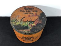 RILEY'S TOFFEE TIN