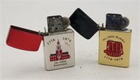 Pair Of Vintage Storm King Bicentenial Lighters