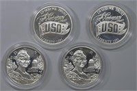 4 - Silver Dollar Modern Commemoratives