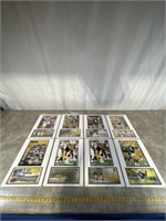Green Bay Packers photos with envelopes. Matted