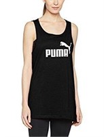 Puma Womens LG ESS No.1 Cotton Tank - Black