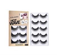 5 Pairs 3D KISSIO Eyelashes (SD74)