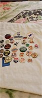 group of historical buttons marks 30 pcs