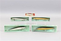 Lot of 5 Rapala Fishing Lures, 2 Lg Musky CD-18-G