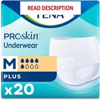 TENA ProSkin Plus Incontinence  Med  40 Count