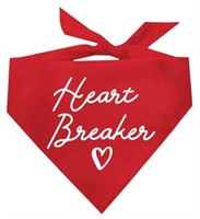 Heart Breaker Triangle Dog Bandana