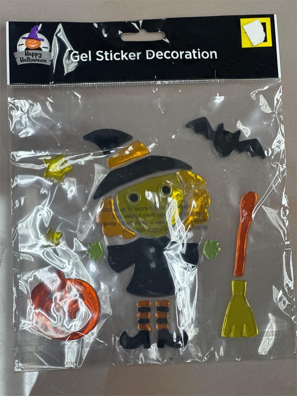 Gel stickers decorations