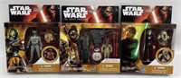 (3) Star Wars Action Figure Set In Box
Sold
