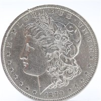 1879-P Morgan Silver Dollar   AU