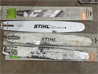 Stihl 18in chainsaw Guide Bars - one appears in