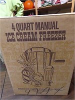 Ice Cream freezer 4 quart.