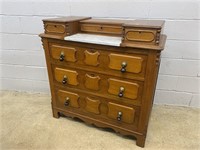 Victorian Dresser w/ Marble Insert