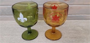 2 Canada Centennial 1967 Goblets