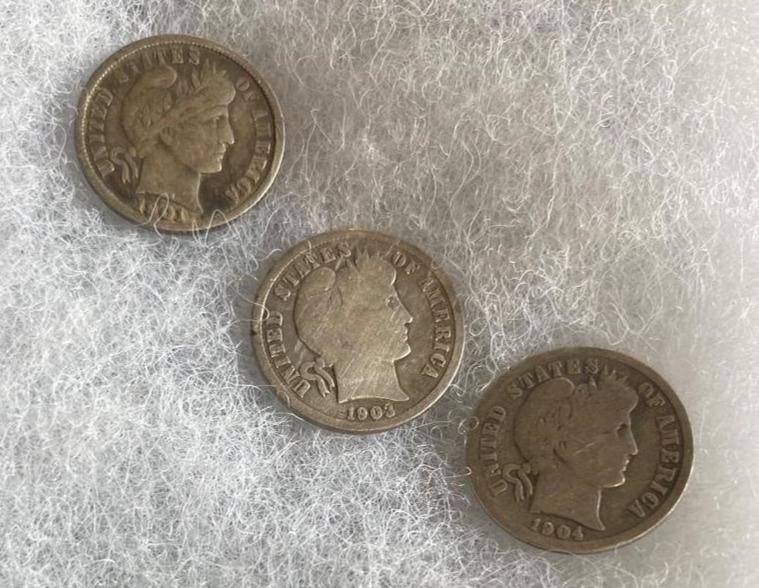 3 Barber Dimes