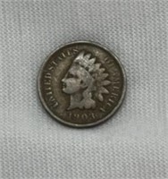Of) 1903 Indian head penny condition G