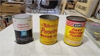 GM, PENTRO, SILoo qt oil cans