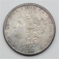 1881 S MORGAN SILVER DOLLAR GEMBU 
BEAUTIFUL