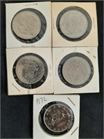 1970, 1971 & 1972 Canadian One Dollar Coins