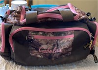 F5) Cabela’s pink and brown with camo buffet