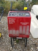 SERVICE-GARD REFRIGERANT RECOVERY RECYCL STATION