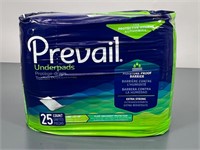 Prevail Underpads - 25 Count Packages - 23" x 36"