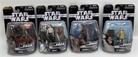 (4) 2006 Star Wars Saga Collection Action Figure