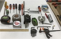 Tool lot w/ tape measures