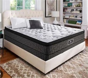 Queen Sized Sealy Atwater Mattress & Boxspring