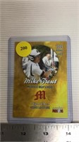 Mike trout 2009 high school rookie gold card