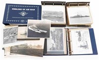 LATE 19th C. - COLD WAR US PHOTO & PATCH ALBUMS