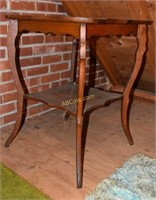 Victorian Mahogany Table 22.5"x22.5"x29"h