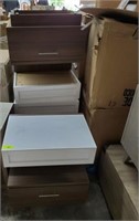 (5) 1 DRAWER NEW END TABLES