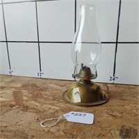 Antique Brass Finger Oil Lamp