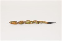 Vintage Bud Stewart Jointed Snake Spearing Decoy,