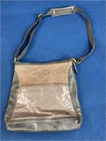 The Sak Lucia Crossbody Brown Leather Bag, has