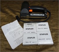 Master Craft Electric Staple Gun and Staples