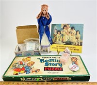 1950’s parker brothers, bedtime story puzzle