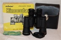 Telstar 7X35 ZCF Binoculars w/ Box, Leather Case