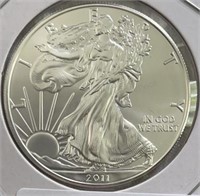 2011 American Eagle Silver GEM BU